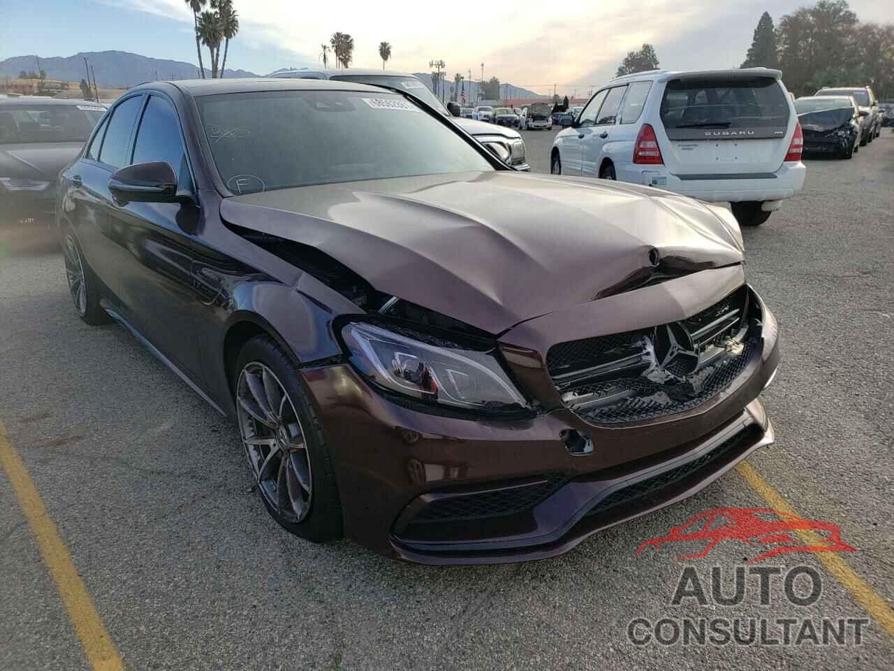 MERCEDES-BENZ C-CLASS 2016 - 55SWF8GB3GU149396