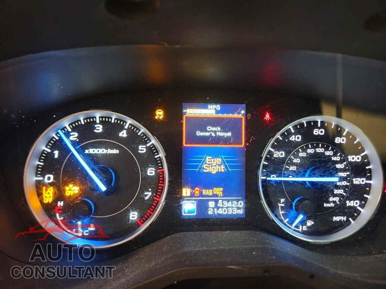 SUBARU ASCENT 2019 - 4S4WMAPD6K3448253