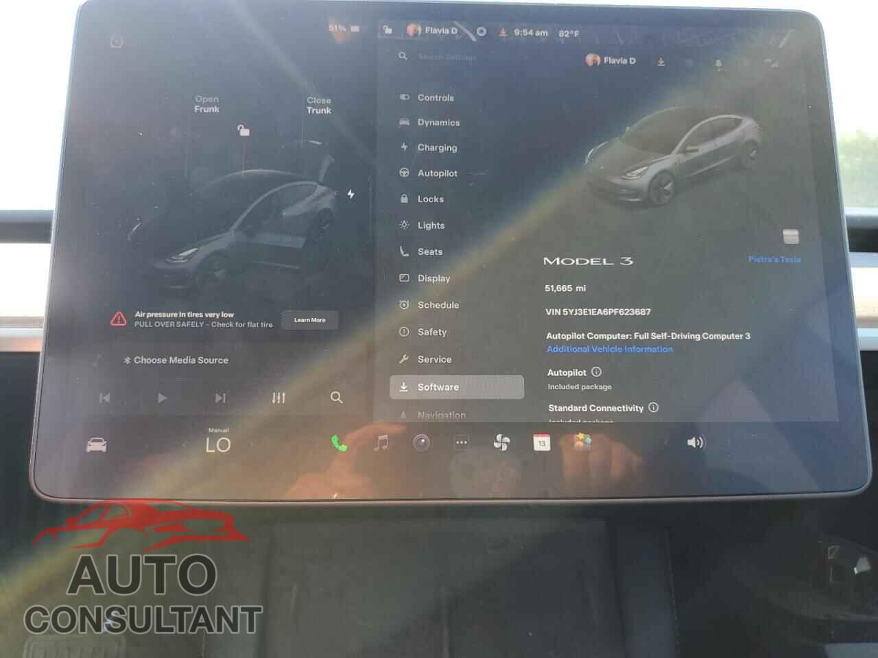 TESLA MODEL 3 2023 - 5YJ3E1EA6PF623687