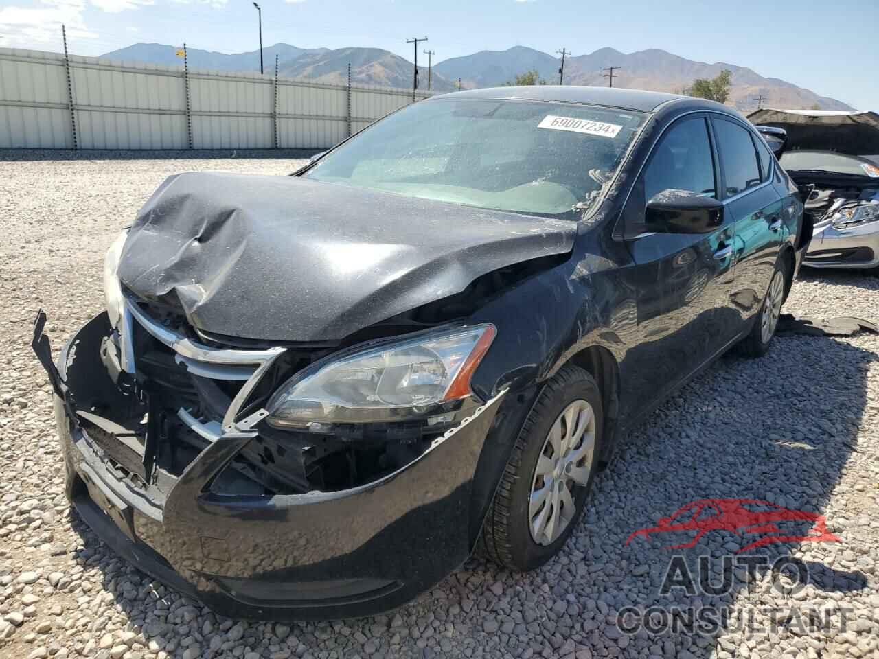 NISSAN SENTRA 2013 - 1N4AB7APXDN901846