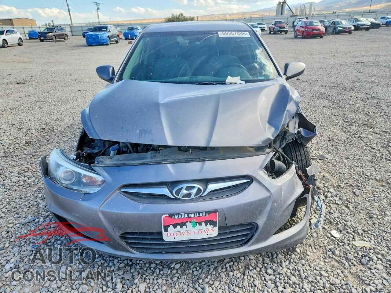 HYUNDAI ACCENT 2014 - KMHCU4AE0EU740985