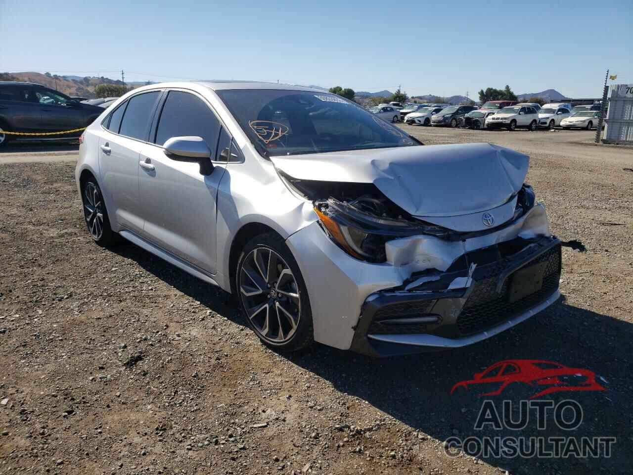TOYOTA COROLLA 2021 - JTDT4MCE6MJ072871