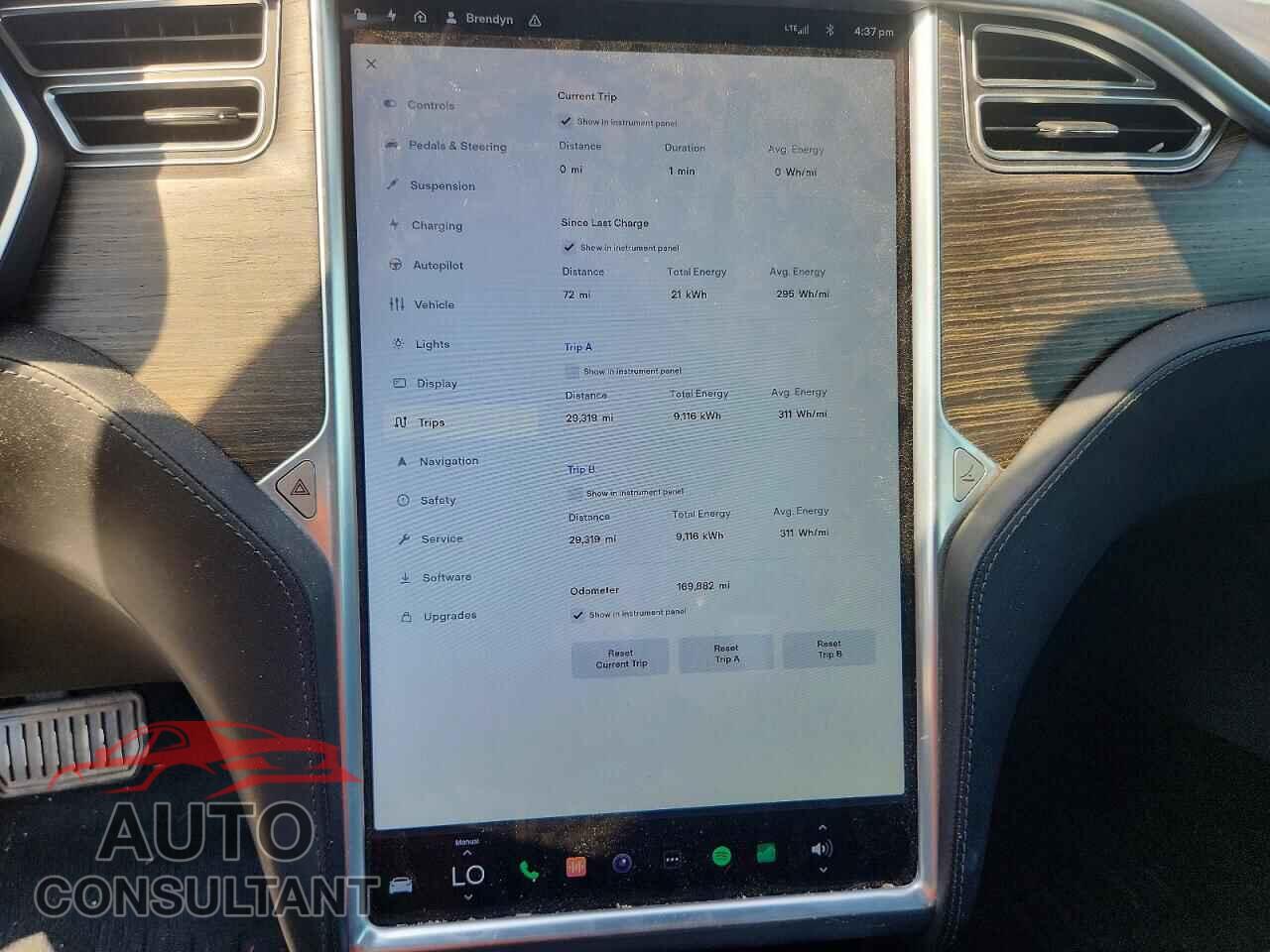 TESLA MODEL S 2016 - 5YJSA1E20GF151423