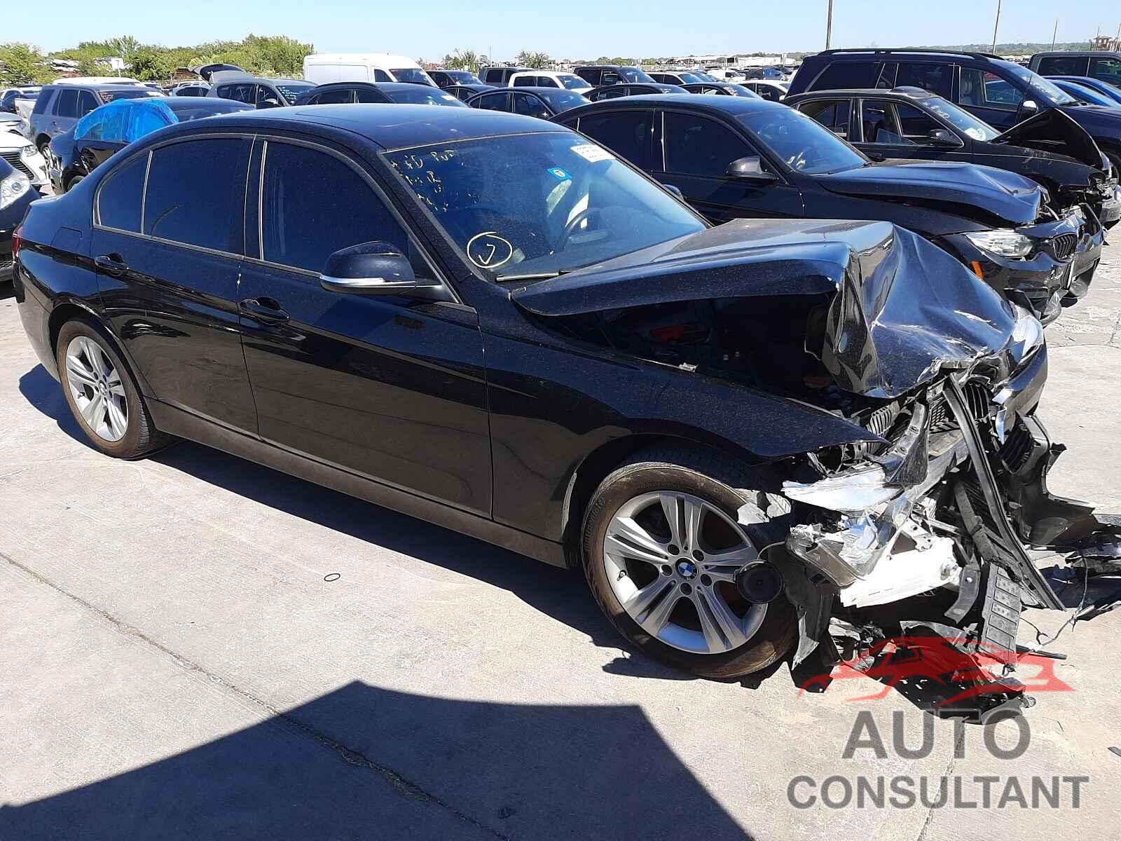 BMW 3 SERIES 2016 - WBA8A3C54GK690243