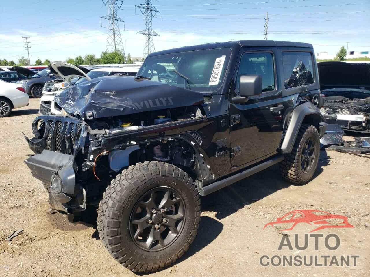 JEEP WRANGLER 2022 - 1C4GJXAN2NW194484