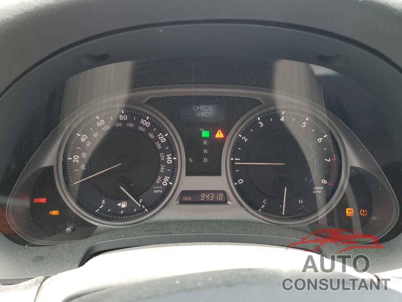 LEXUS IS 2010 - JTHCF5C24A5043992