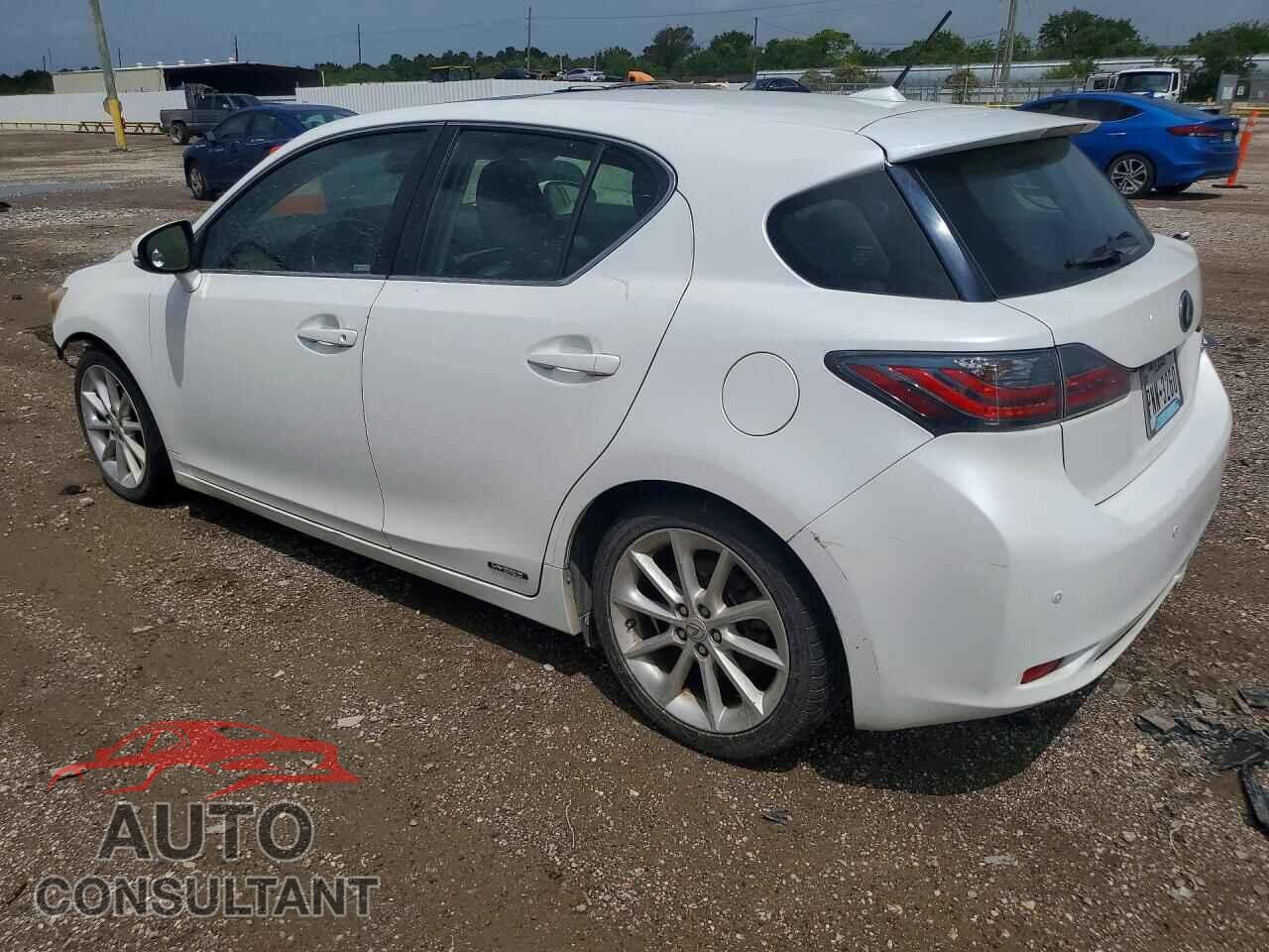 LEXUS CT 200 2013 - JTHKD5BH3D2139285