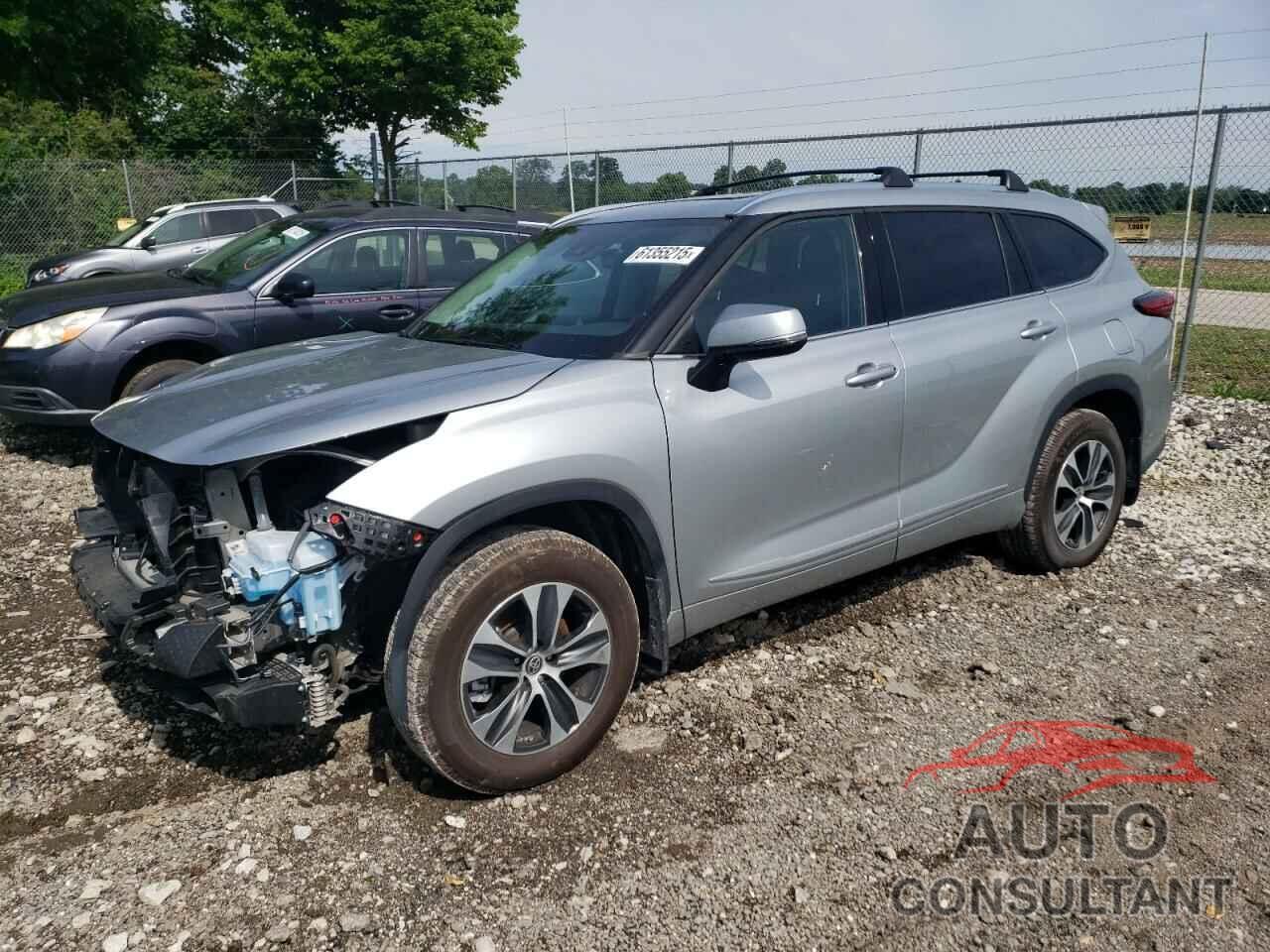 TOYOTA HIGHLANDER 2021 - 5TDGZRBH0MS138927