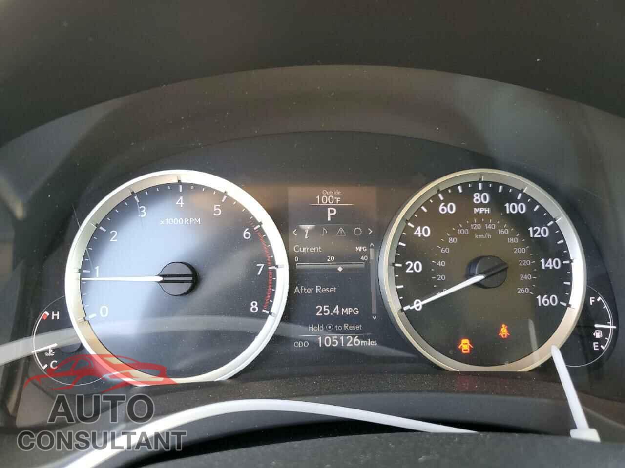 LEXUS IS 2016 - JTHBA1D22G5026845