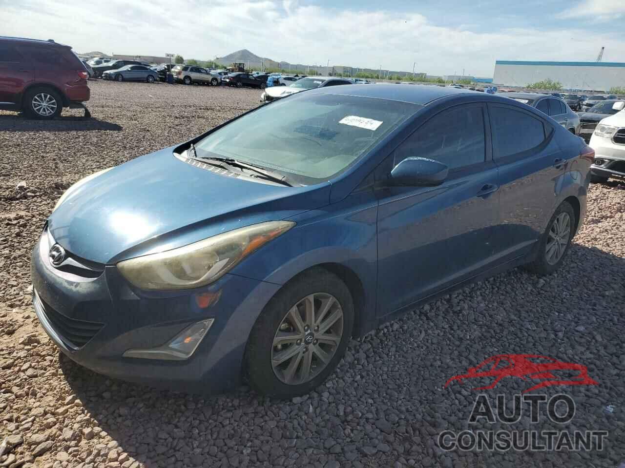 HYUNDAI ELANTRA 2016 - KMHDH4AE4GU569539