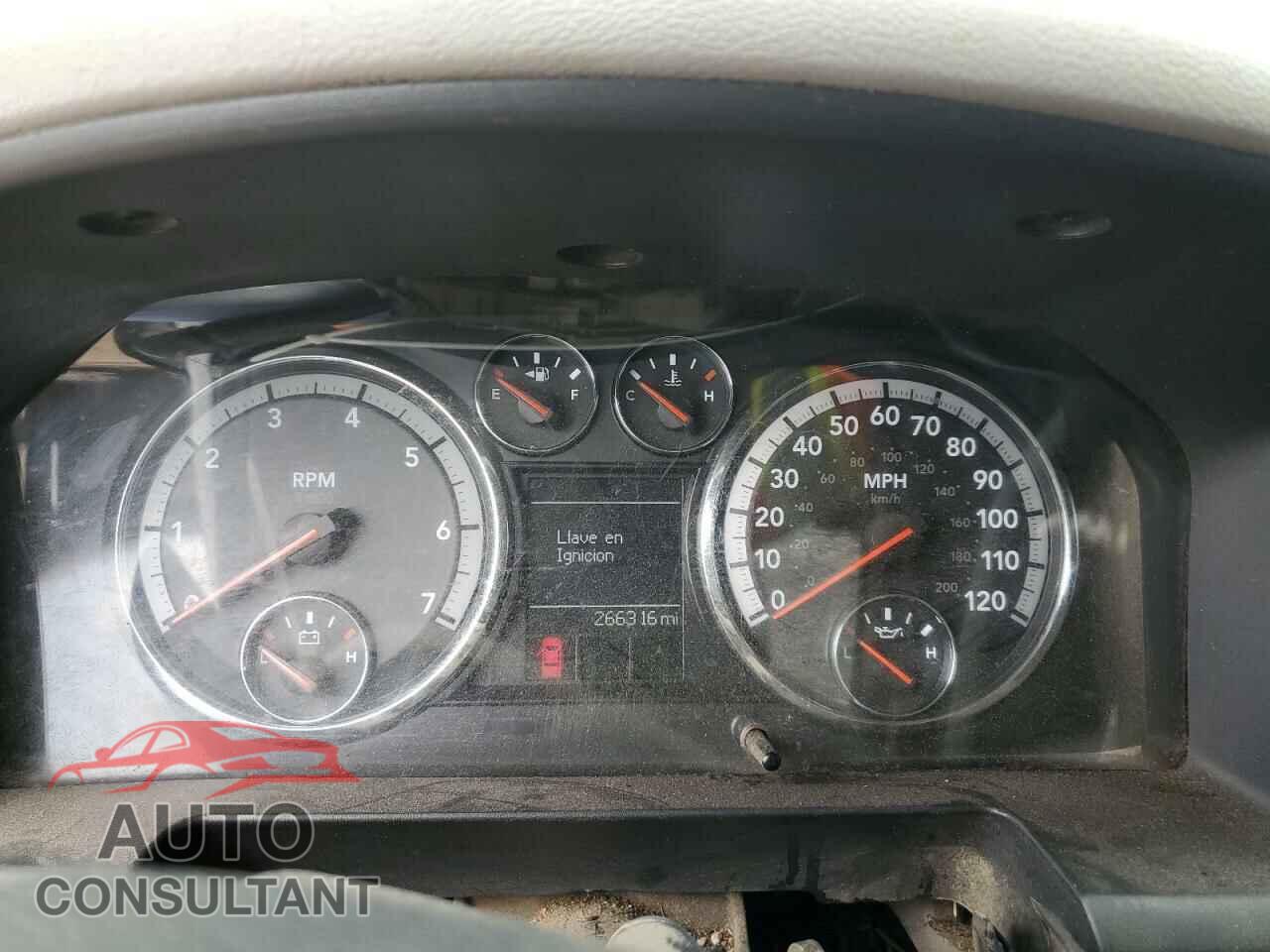 DODGE RAM 2500 2012 - 3C6TD5HT3CG203937