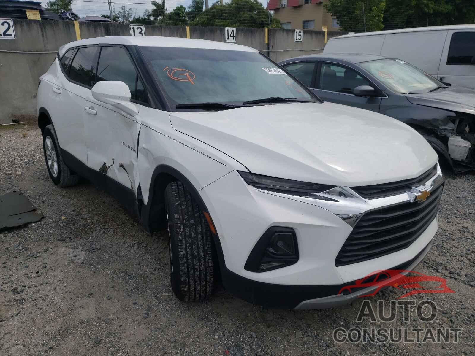 CHEVROLET BLAZER 2020 - 3GNKBBRA1LS655797