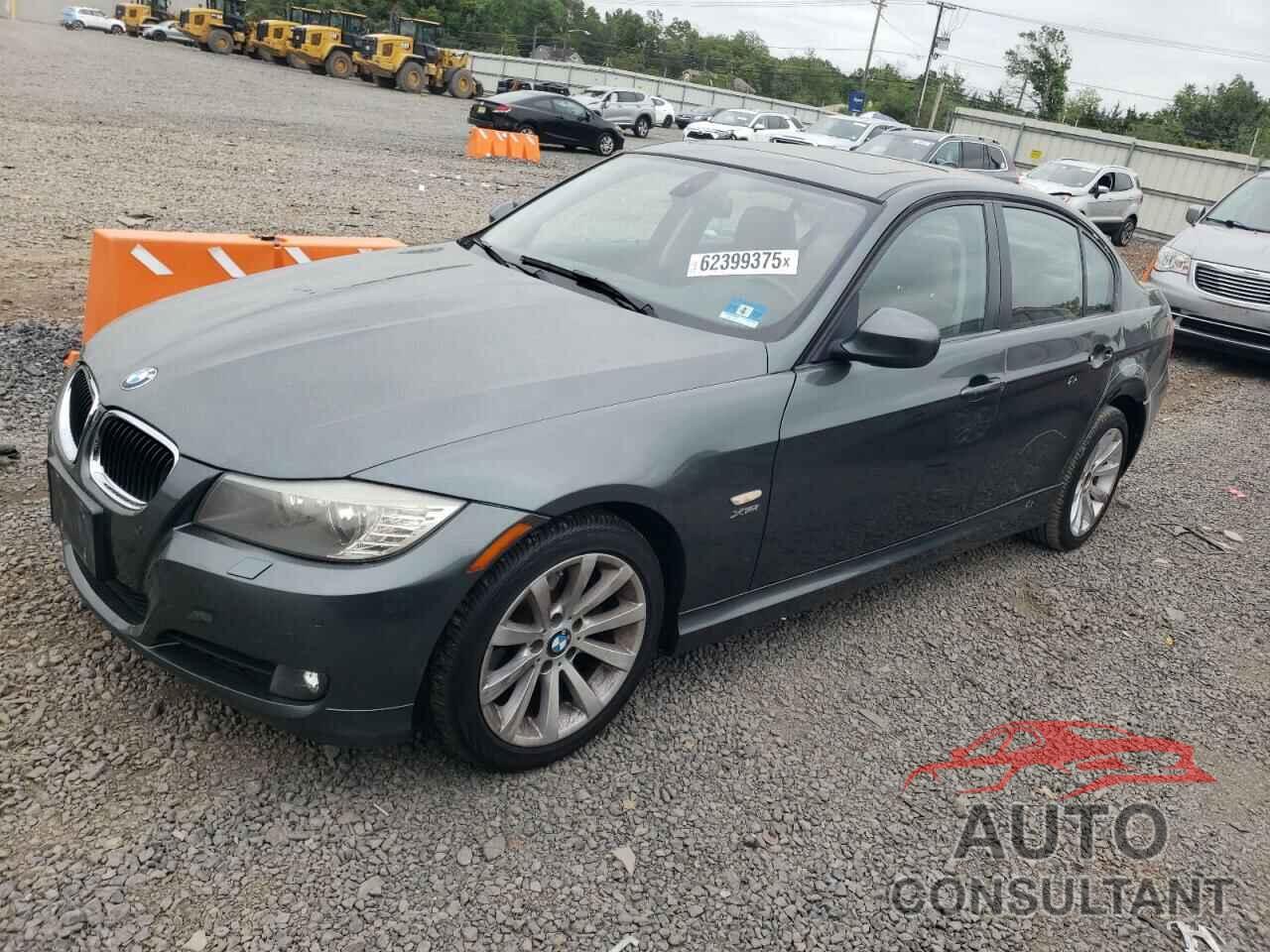 BMW 3 SERIES 2011 - WBAPK5C58BF126973