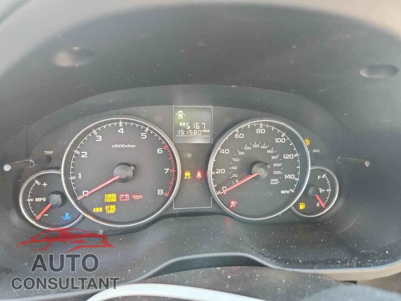 SUBARU OUTBACK 2013 - 4S4BRBACXD3299550