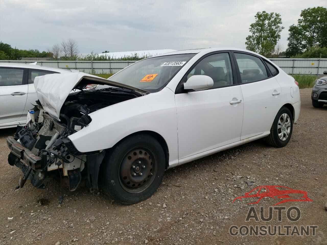 HYUNDAI ELANTRA 2010 - KMHDU4AD3AU199596