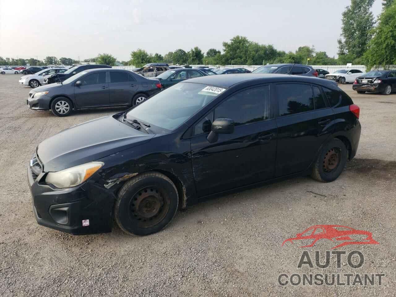 SUBARU IMPREZA 2012 - JF1GPAA64CH207117