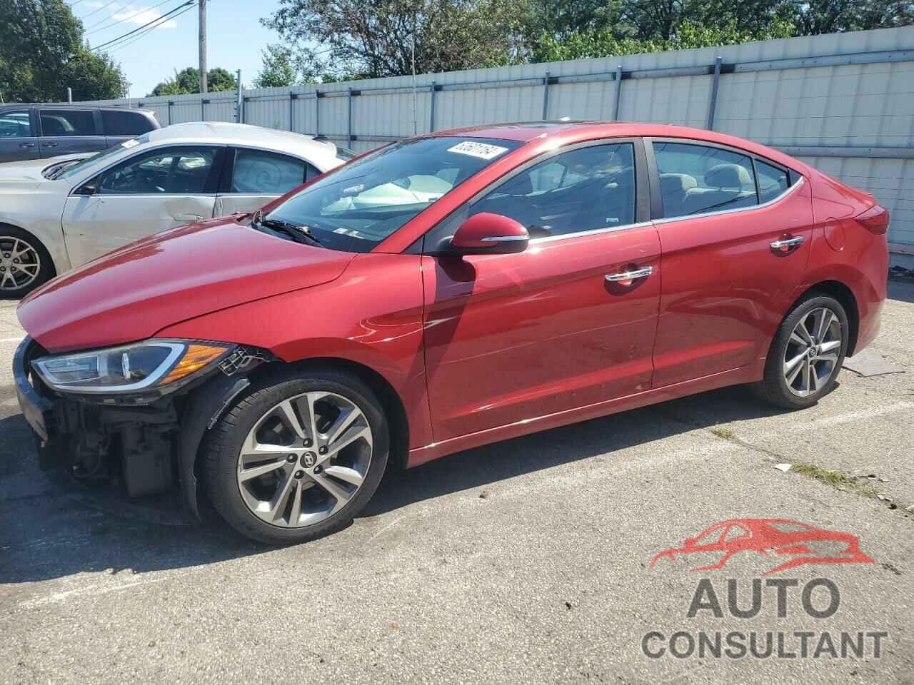 HYUNDAI ELANTRA 2017 - KMHD84LF2HU062162