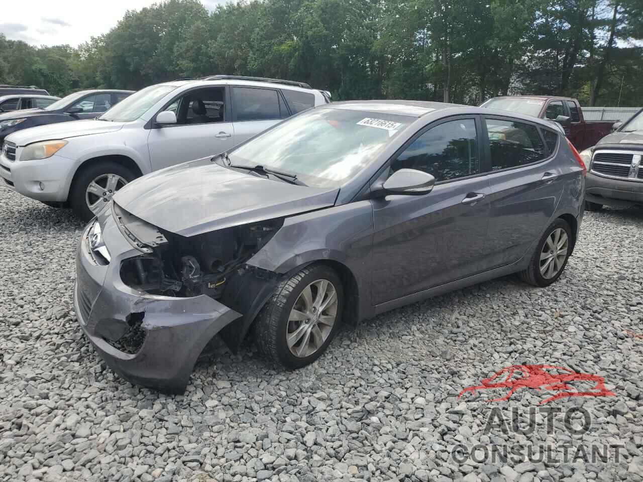 HYUNDAI ACCENT 2014 - KMHCU5AE1EU142281