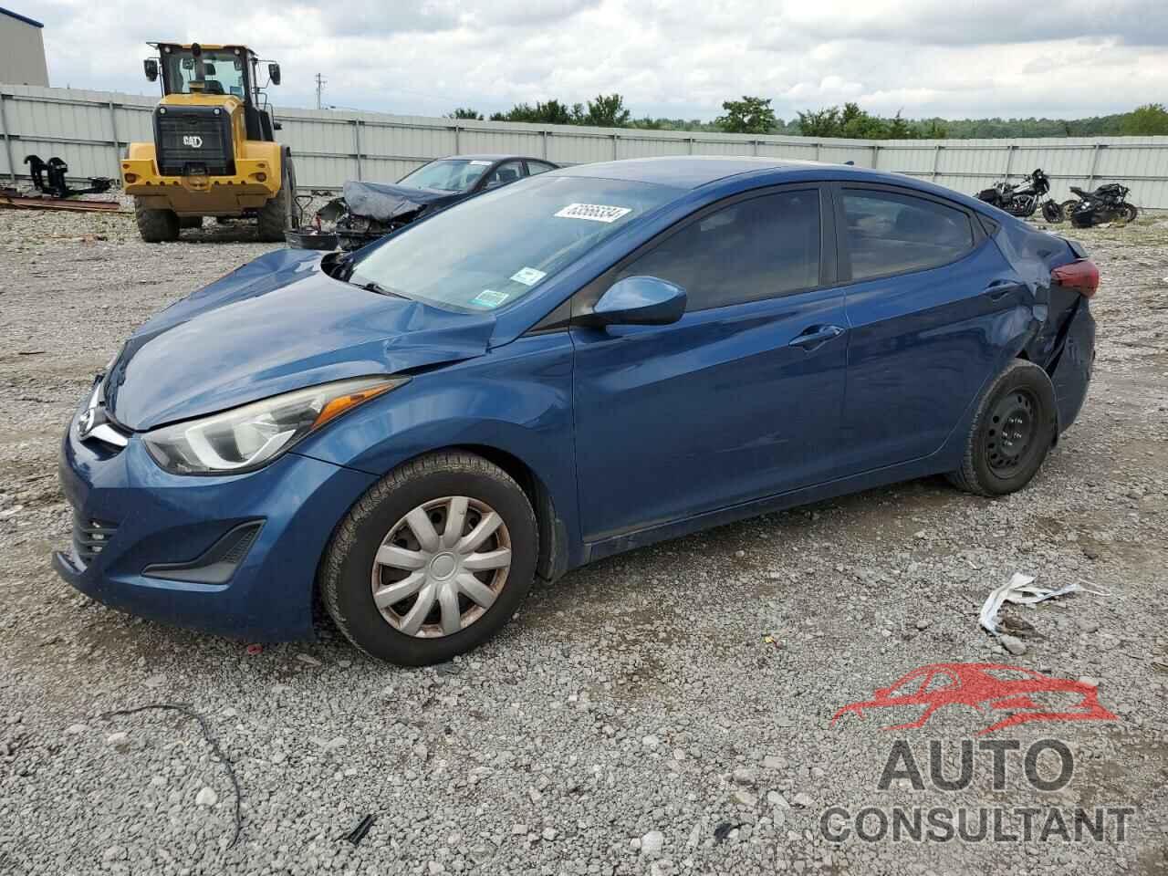 HYUNDAI ELANTRA 2016 - KMHDH4AE4GU489996