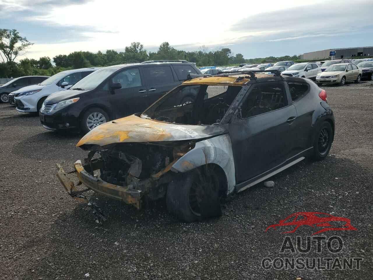 HYUNDAI VELOSTER 2013 - KMHTC6AE6DU181293
