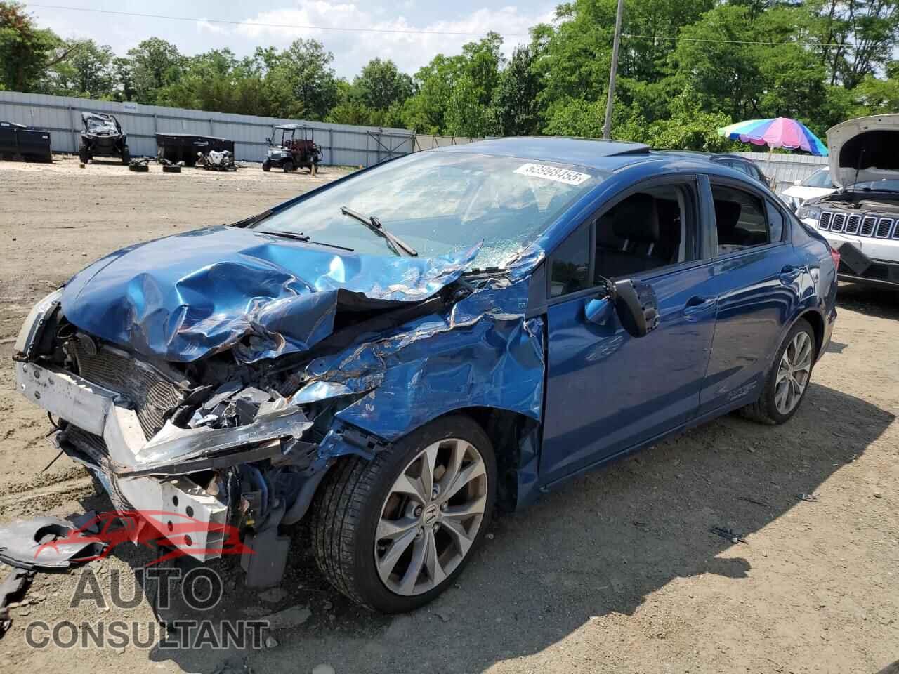 HONDA CIVIC 2012 - 2HGFB6E52CH701457