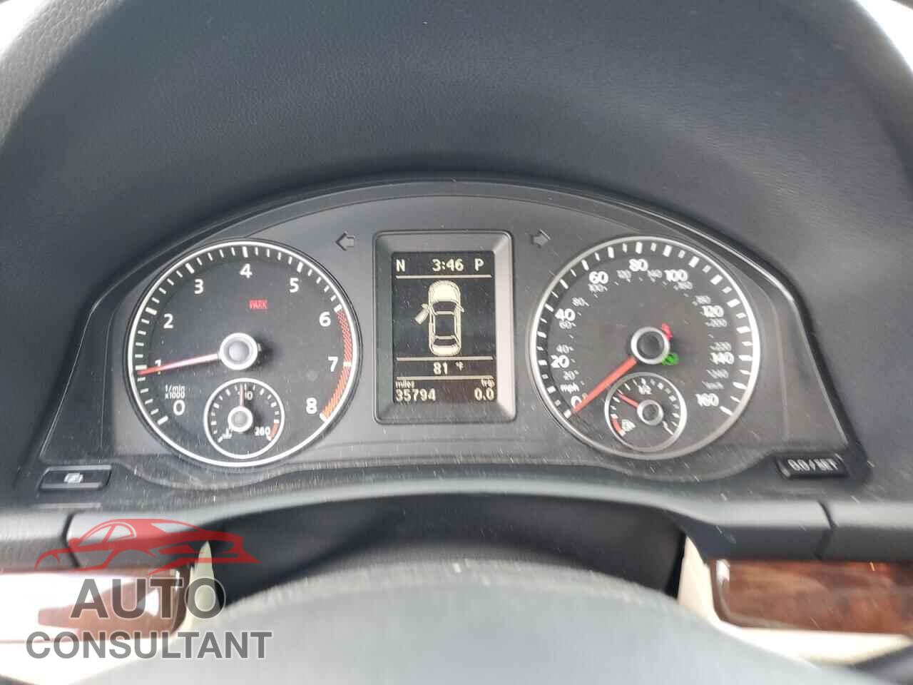 VOLKSWAGEN EOS 2012 - WVWFW7AH5CV008933