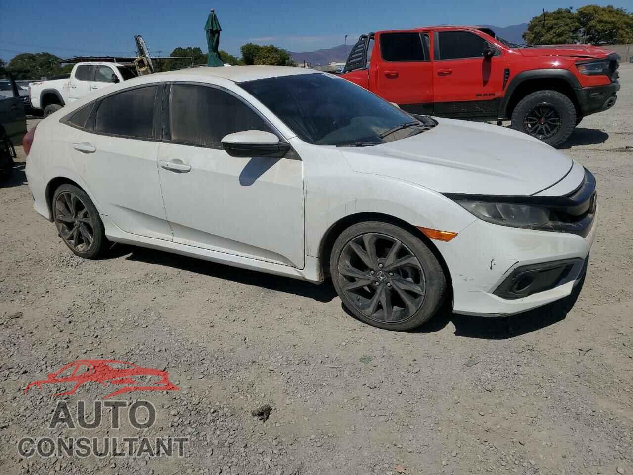 HONDA CIVIC 2019 - 2HGFC2F86KH542651