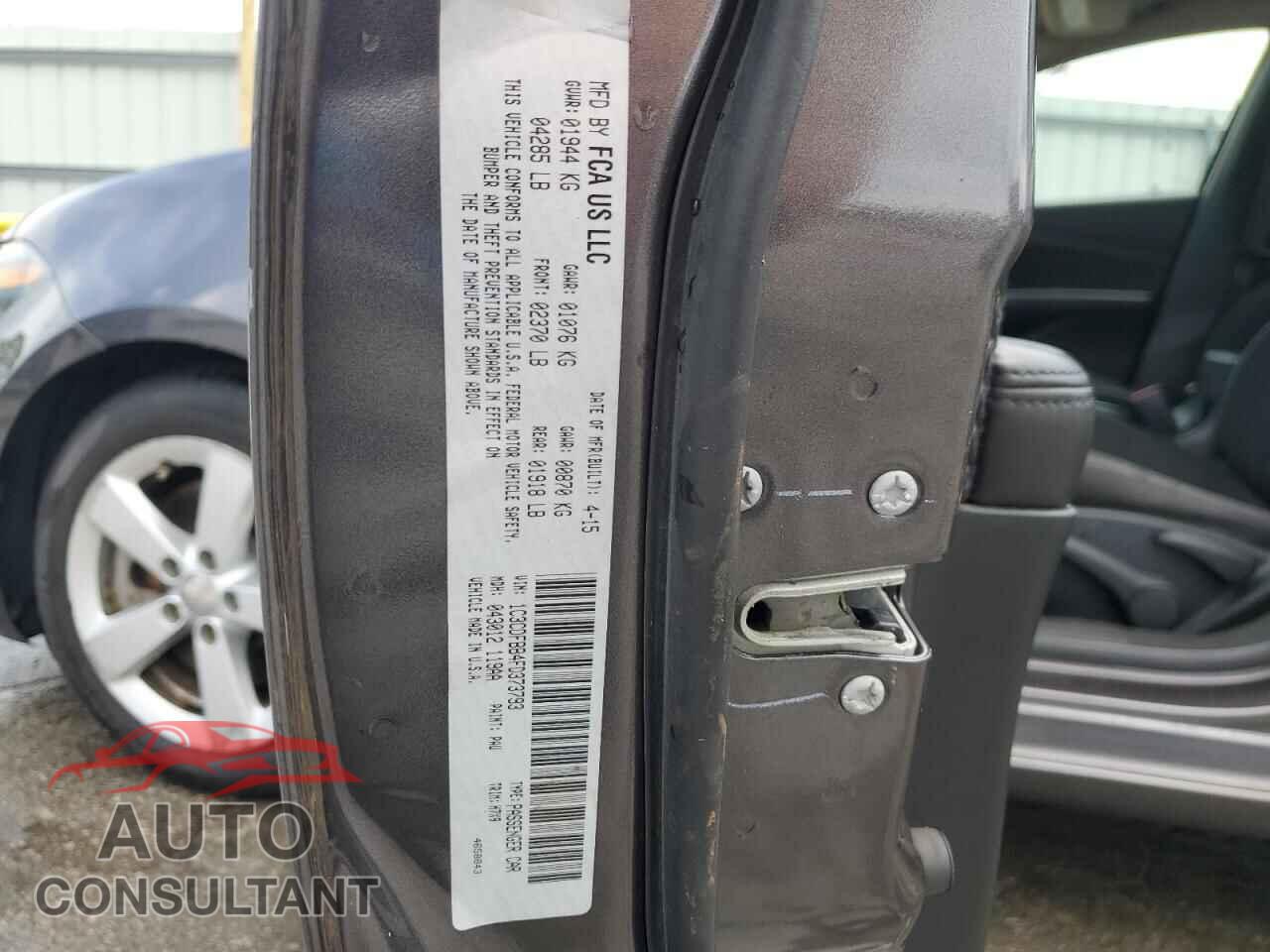 DODGE DART 2015 - 1C3CDFBB4FD373793