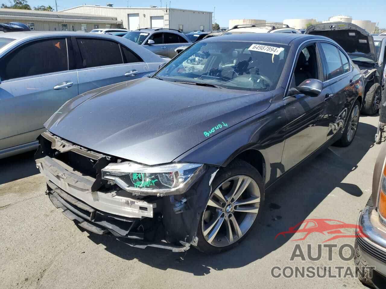 BMW 3 SERIES 2017 - WBA8B9C32HK885905