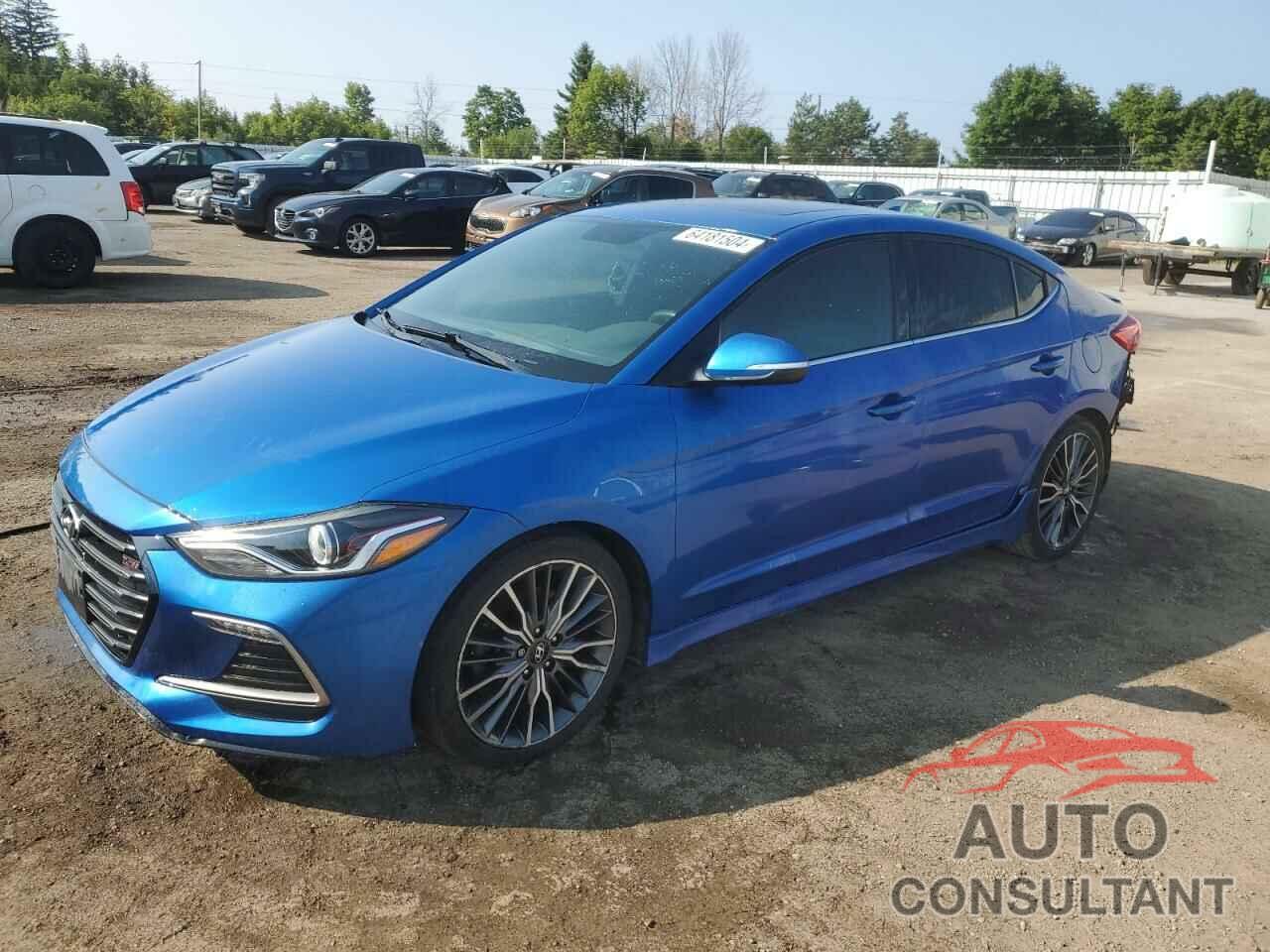 HYUNDAI ELANTRA 2018 - KMHD04LBXJU567764