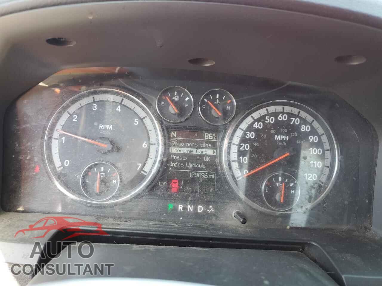 DODGE RAM 1500 2012 - 1C6RD7HT9CS300235