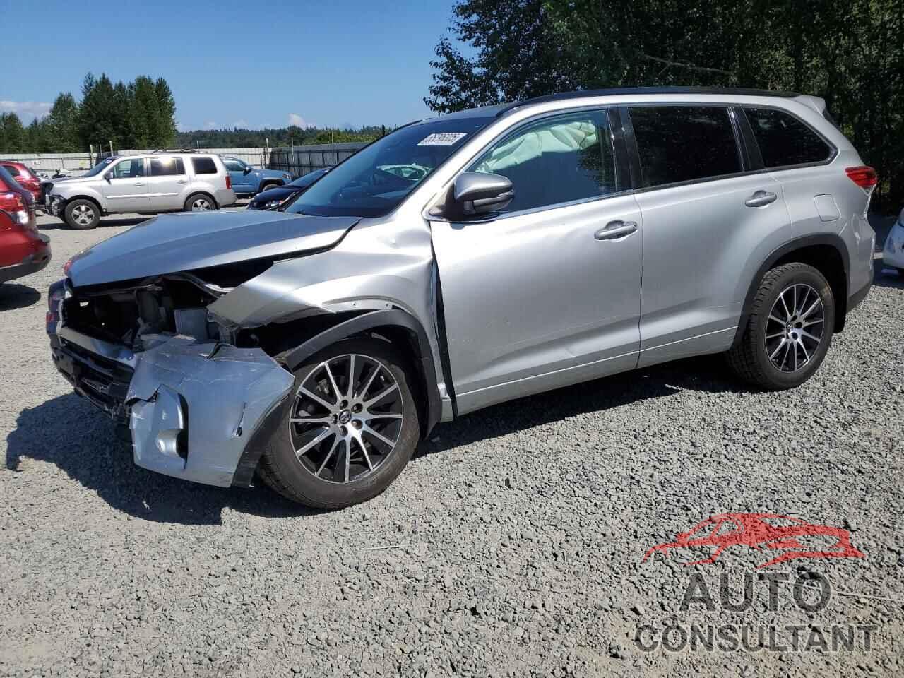 TOYOTA HIGHLANDER 2017 - 5TDJZRFH9HS440495