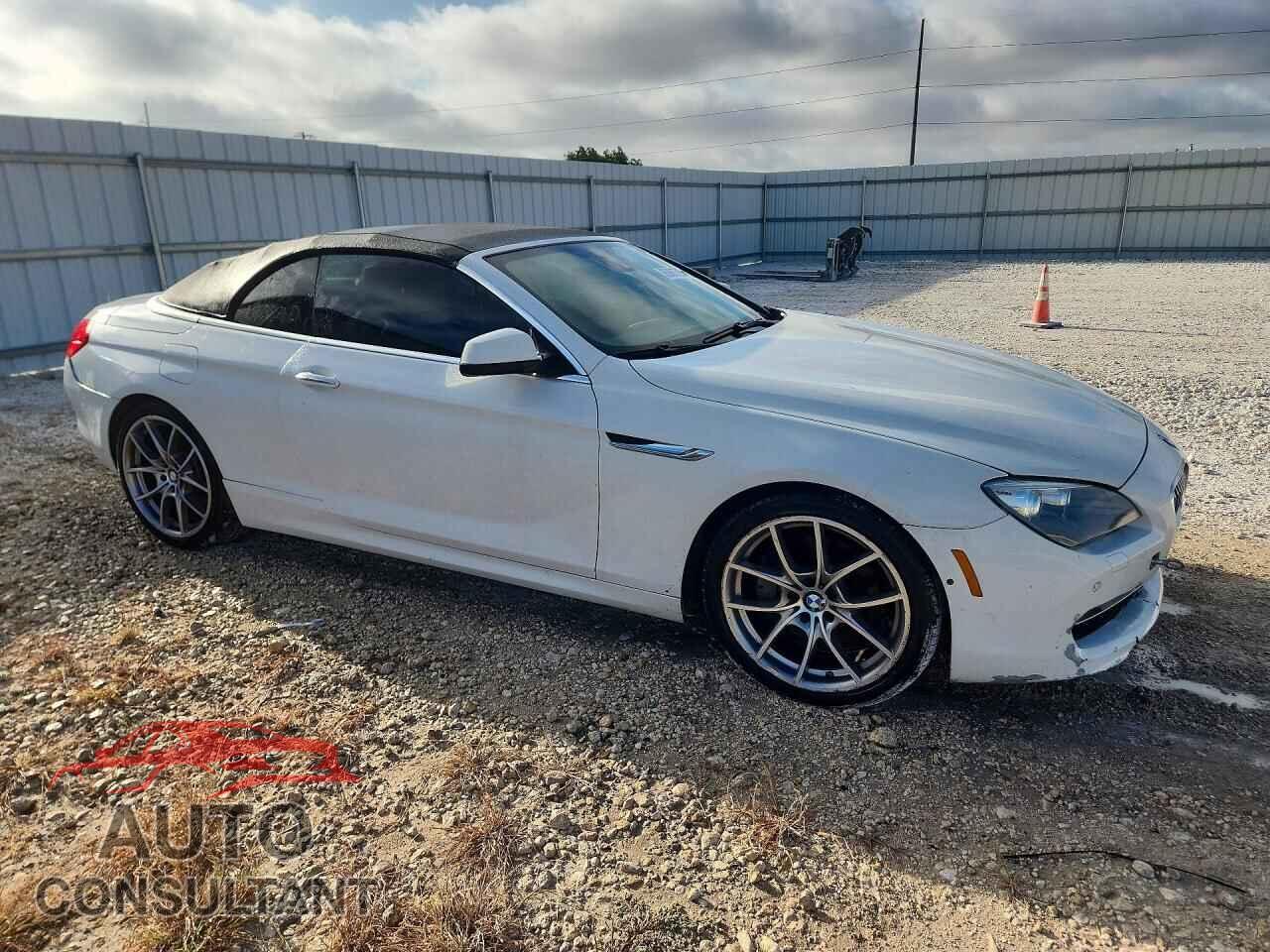BMW 6 SERIES 2012 - WBALZ3C59CDL70840