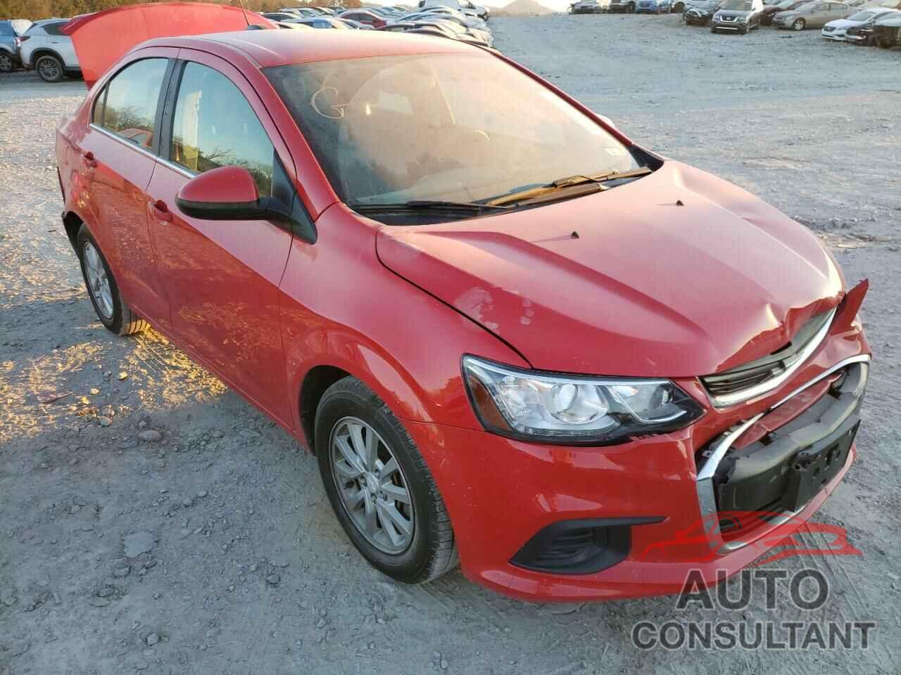 CHEVROLET SONIC 2017 - 1G1JD5SH4H4112757