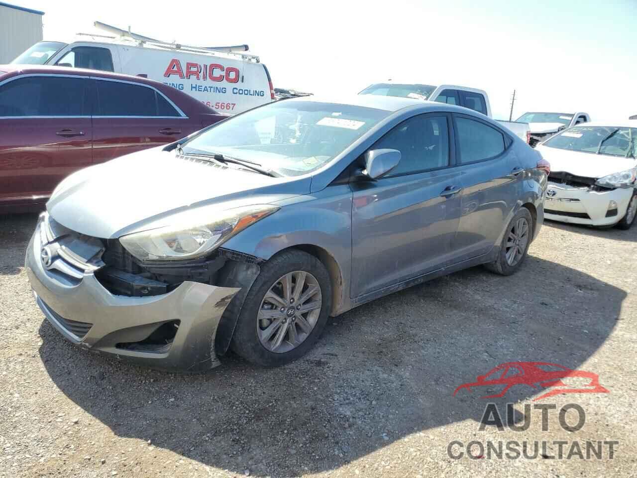HYUNDAI ELANTRA 2016 - KMHDH4AE2GU619404