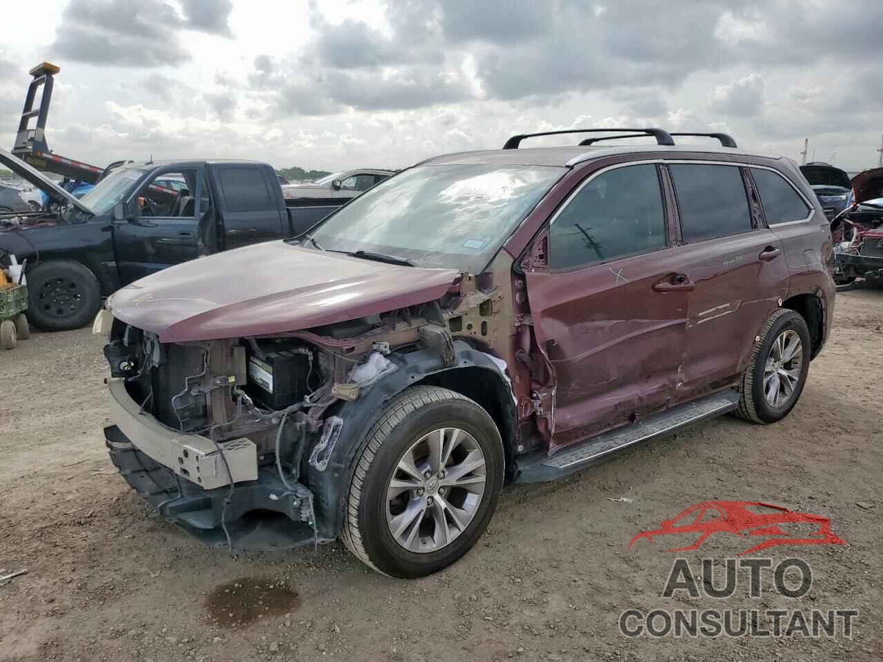 TOYOTA HIGHLANDER 2015 - 5TDKKRFH2FS116052