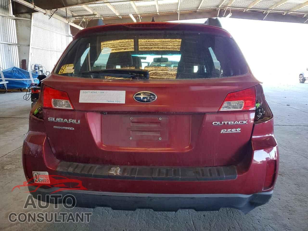 SUBARU OUTBACK 2014 - 4S4BRBDC7E3208442