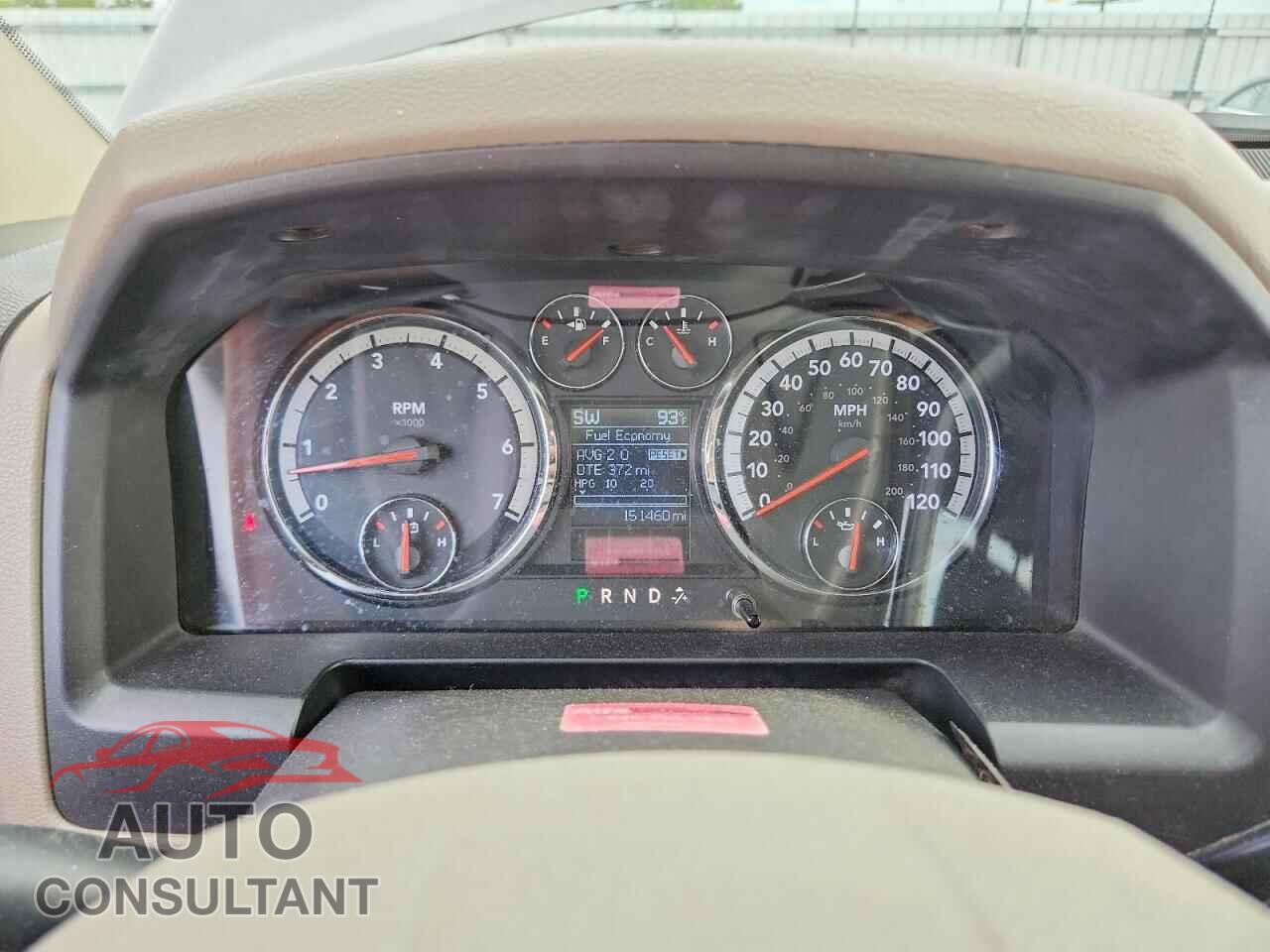 DODGE RAM 1500 2011 - 1D7RB1CTXBS508177