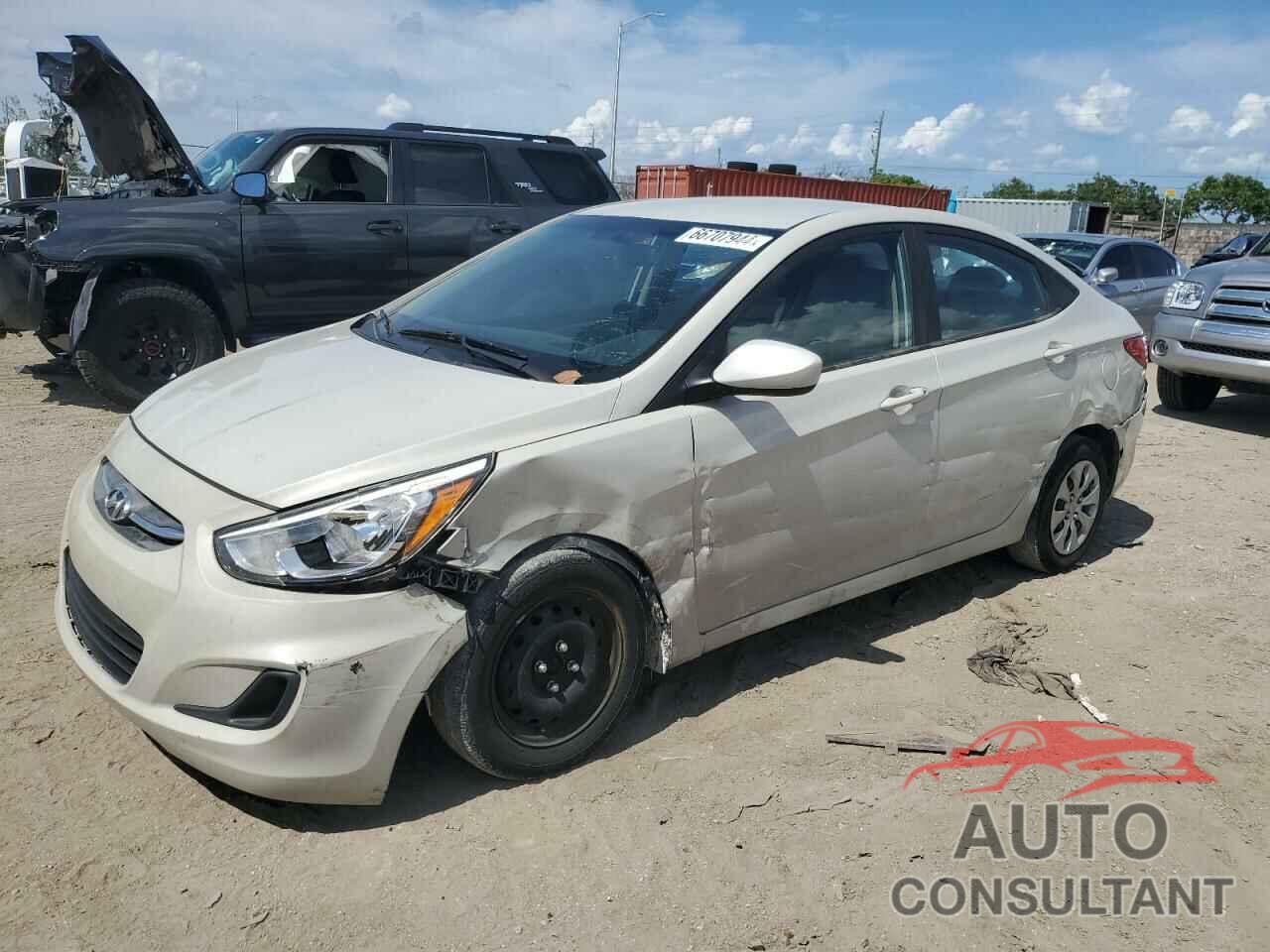 HYUNDAI ACCENT 2017 - KMHCT4AE0HU205677