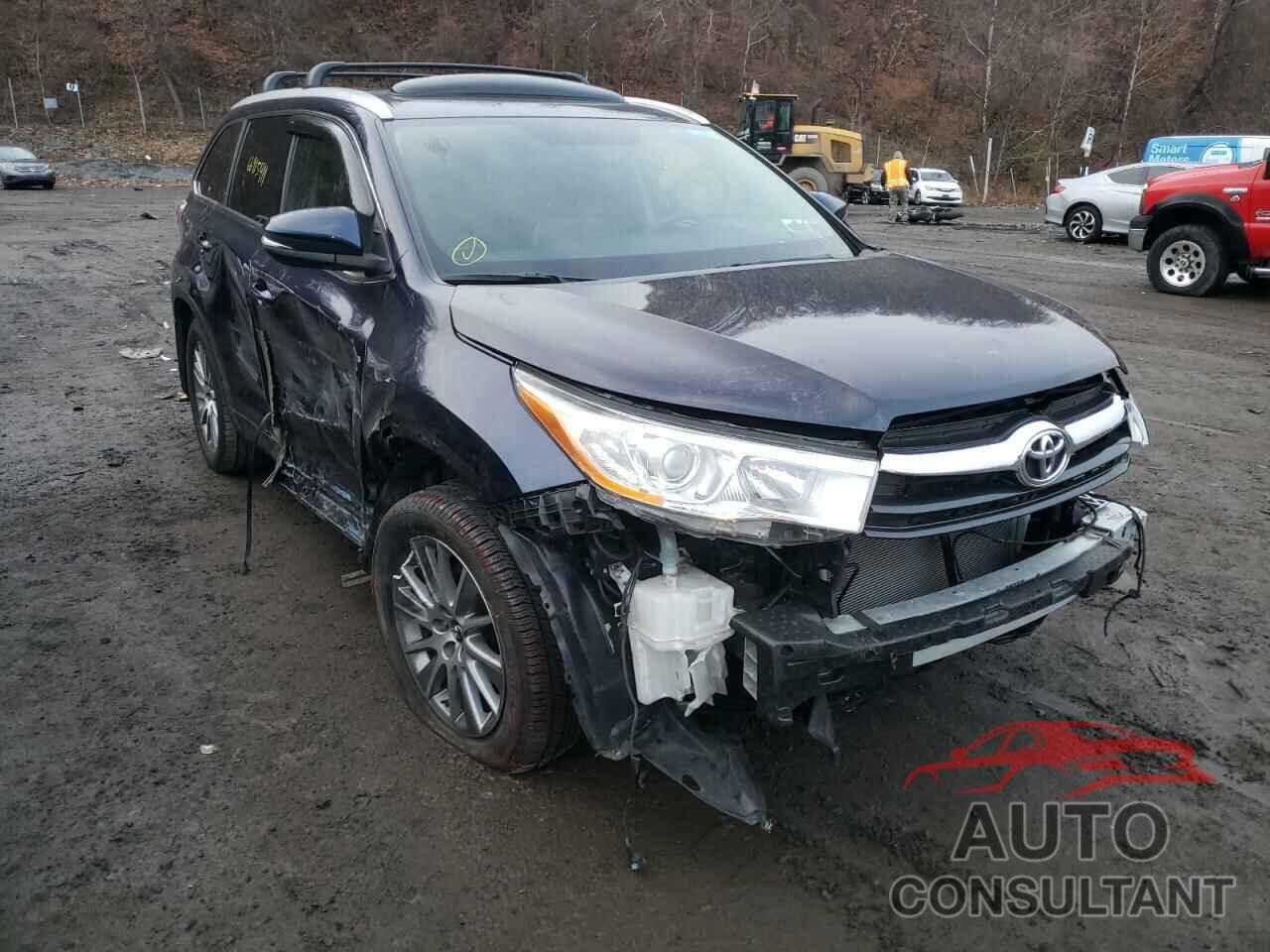 TOYOTA HIGHLANDER 2016 - 5TDJKRFH8GS294254