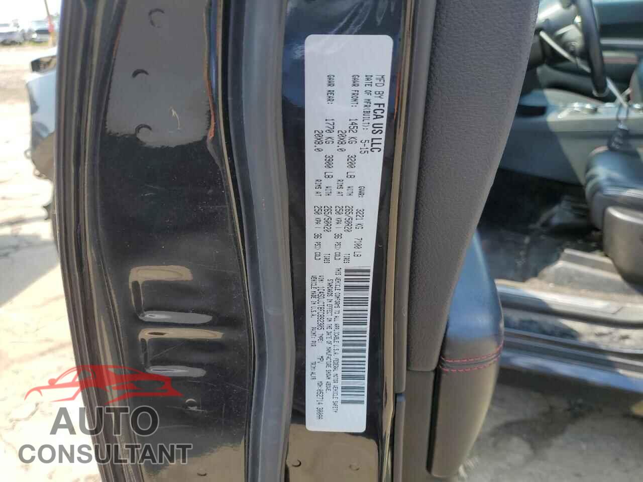 DODGE DURANGO 2015 - 1C4SDJCT8FC892305
