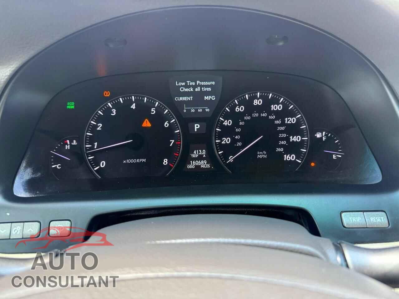 LEXUS LS460 2012 - JTHBL5EF9C5109119