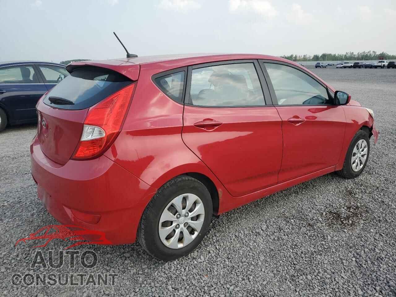 HYUNDAI ACCENT 2016 - KMHCT5AE9GU244997