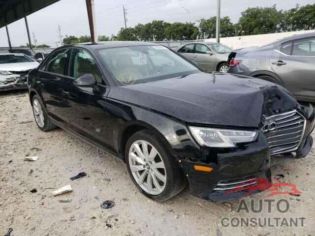 AUDI A4 2017 - WAUGNAF4XHN004164