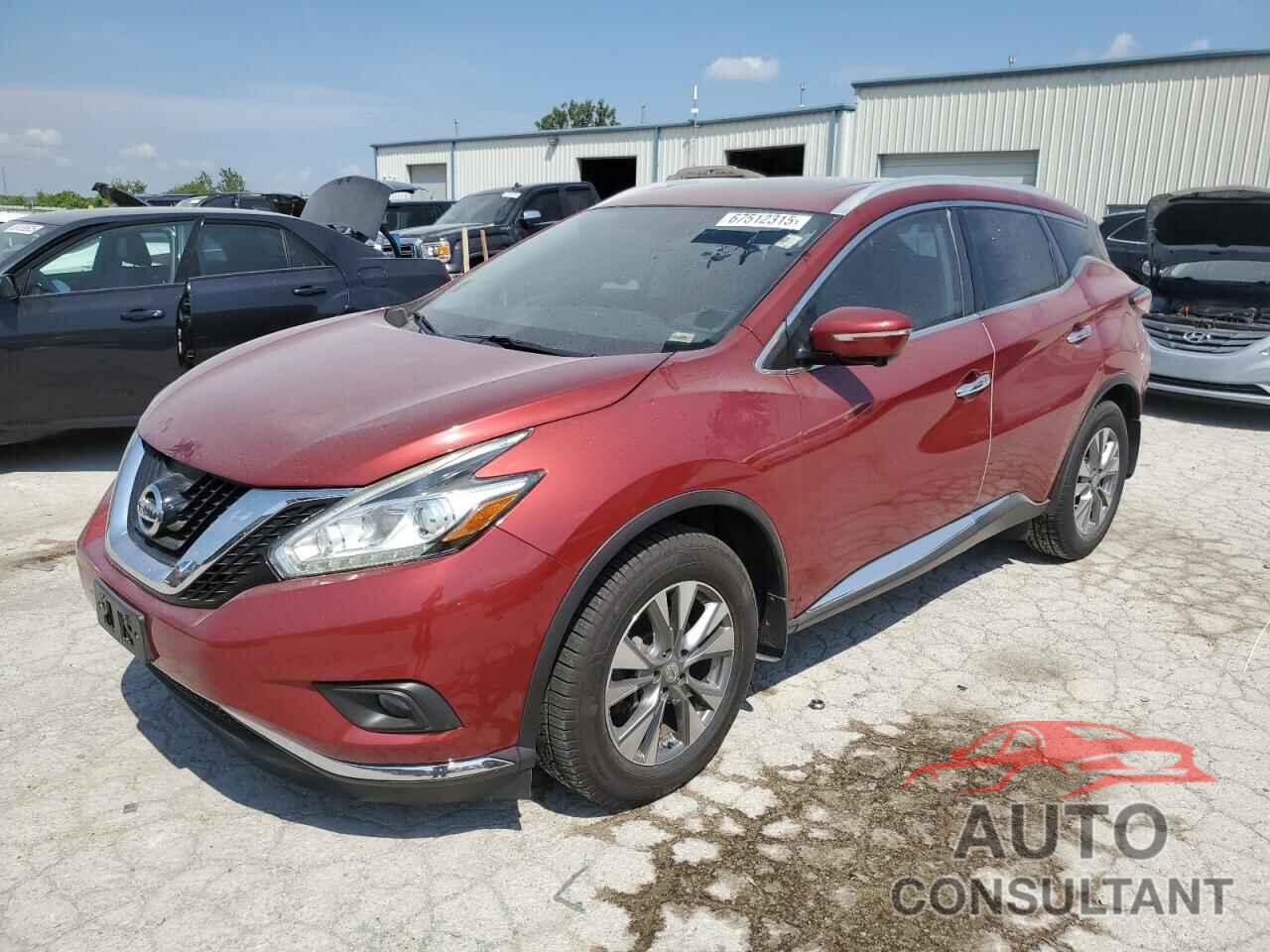 NISSAN MURANO 2015 - 5N1AZ2MH3FN212582