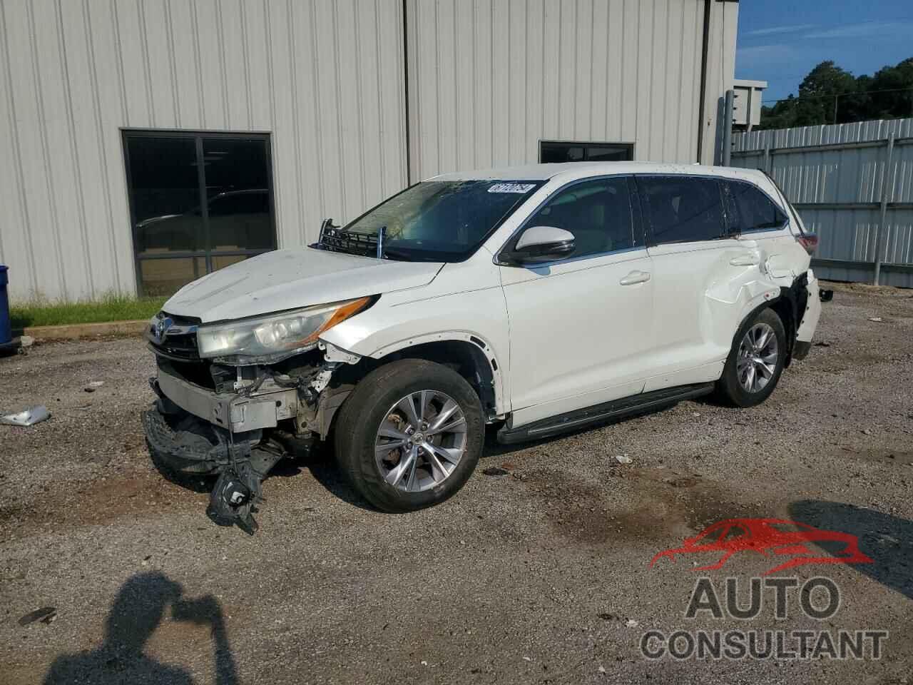 TOYOTA HIGHLANDER 2016 - 5TDZKRFH3GS129523