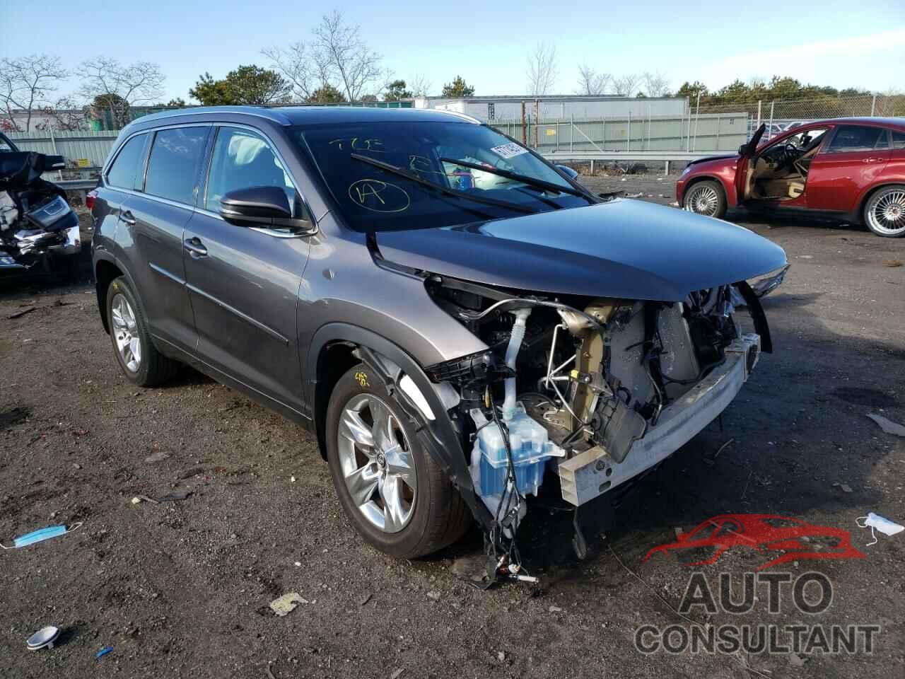 TOYOTA HIGHLANDER 2018 - 5TDDZRFH1JS833524