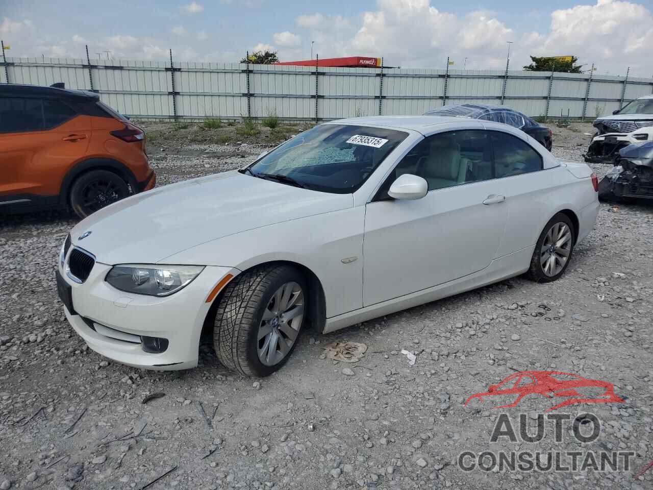 BMW 3 SERIES 2011 - WBADW3C52BE538436