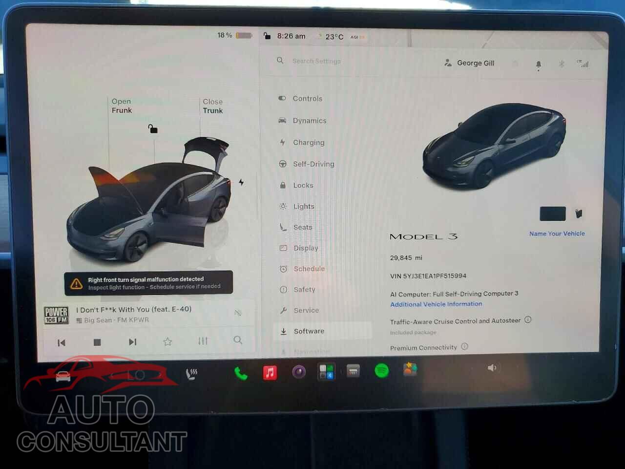 TESLA MODEL 3 2023 - 5YJ3E1EA1PF515994