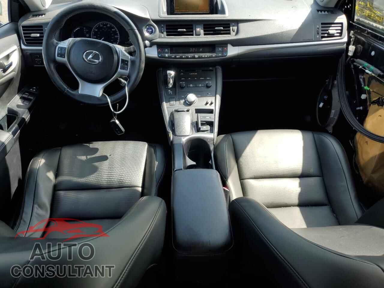 LEXUS CT 200 2012 - JTHKD5BH1C2078064